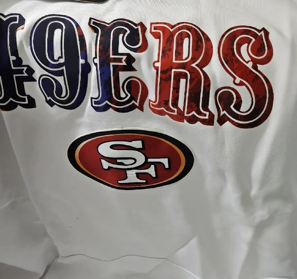 NFL Pro Standard White San Francisco 49ers Hoodie. NWT. - Picture 5 of 9